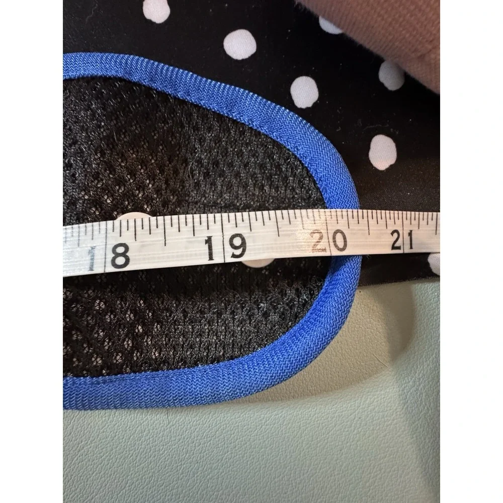 Navy Blue and White Striped Nautical SMALL Dog Outfit Leash Reflective Snaps XL